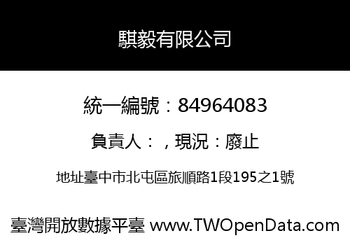 騏毅有限公司
