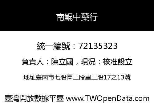 南鯤中藥行