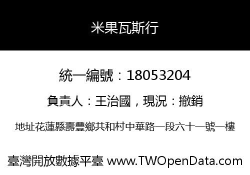 米果瓦斯行