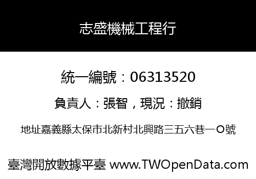 志盛機械工程行