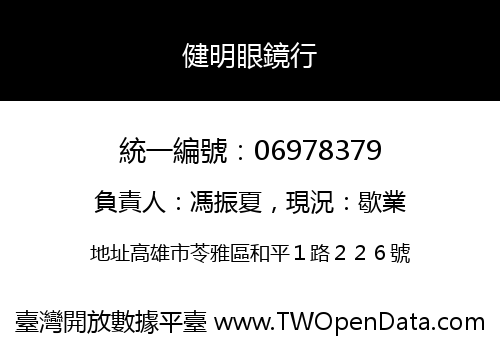 健明眼鏡行