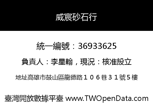 威宸砂石行
