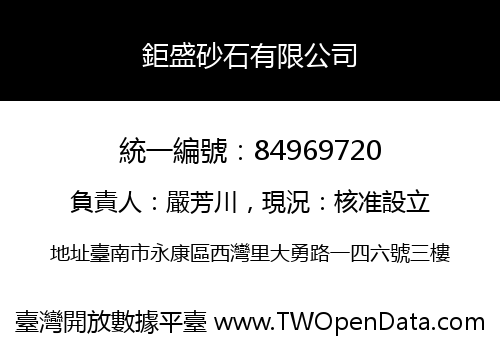 鉅盛砂石有限公司