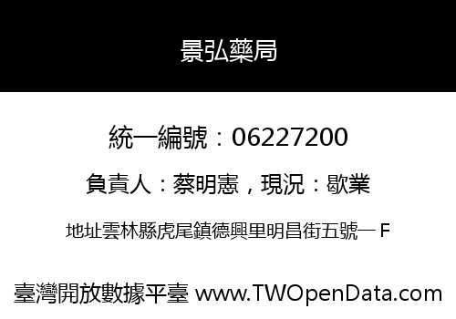 景弘藥局