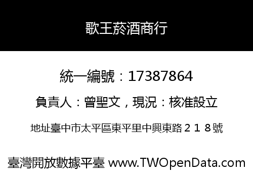 歌王菸酒商行