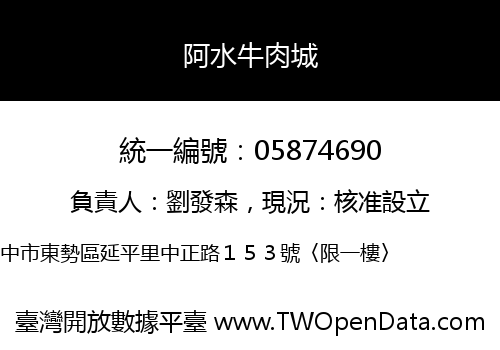 阿水牛肉城