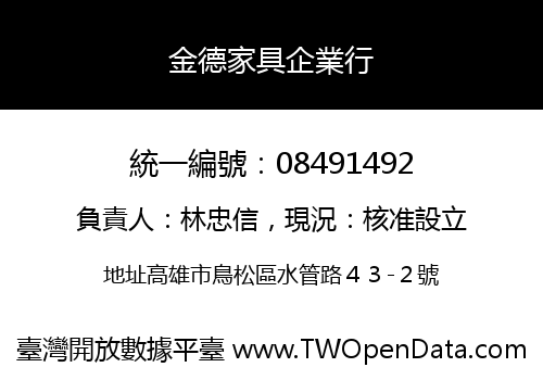 金德家具企業行