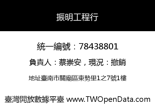 振明工程行