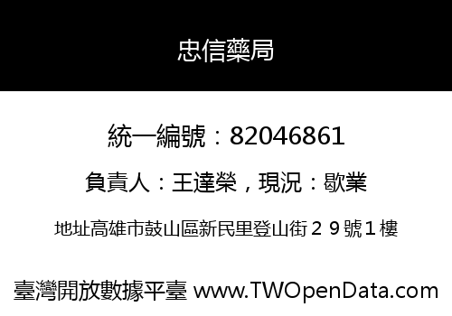 忠信藥局