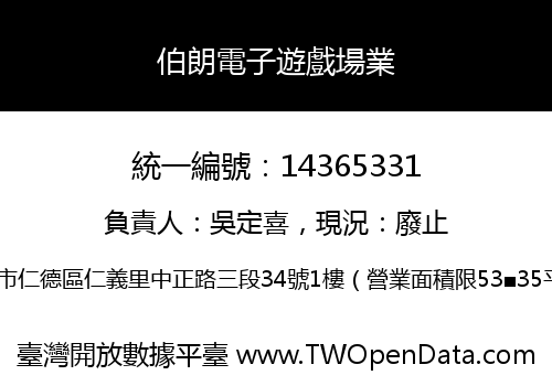 伯朗電子遊戲場業
