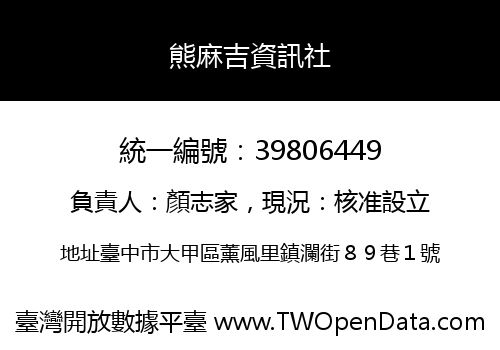 熊麻吉資訊社