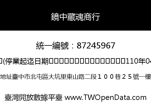 鏡中藏魂商行