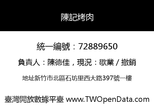 陳記烤肉