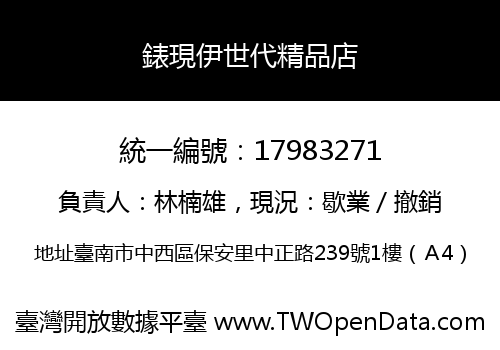 錶現伊世代精品店