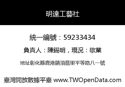明達工藝社