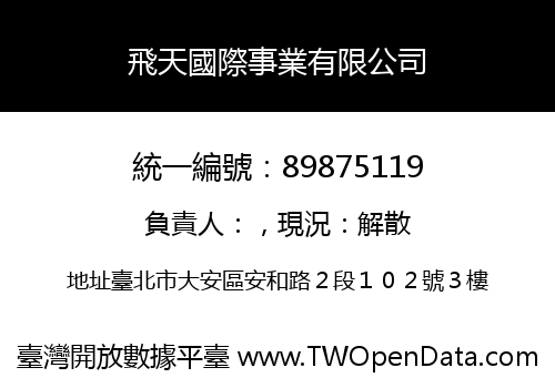 飛天國際事業有限公司