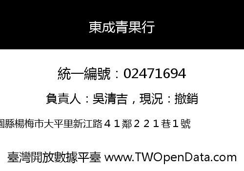 東成青果行
