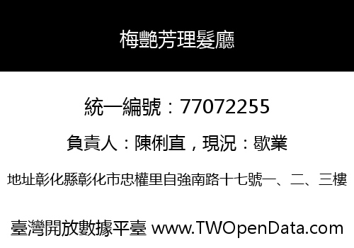 梅艷芳理髮廳