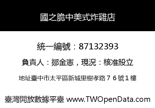 國之脆中美式炸雞店