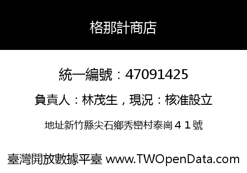 格那計商店