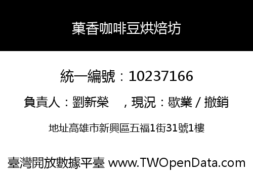 菓香咖啡豆烘焙坊