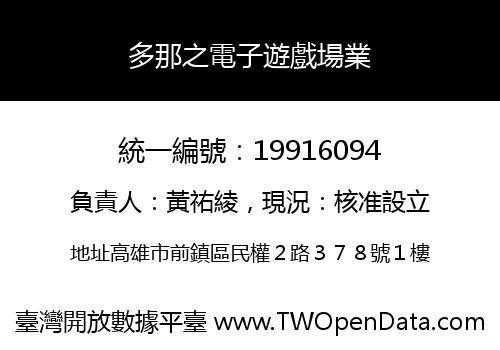 多那之電子遊戲場業