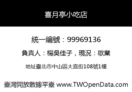 喜月亭小吃店