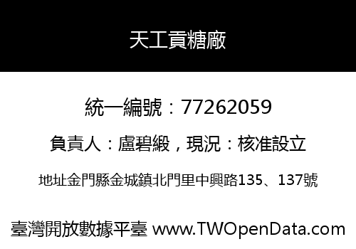 天工貢糖廠
