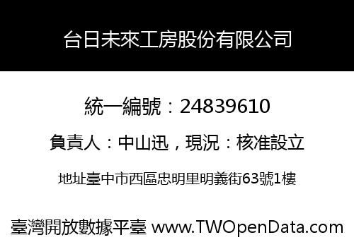 台日未來工房股份有限公司