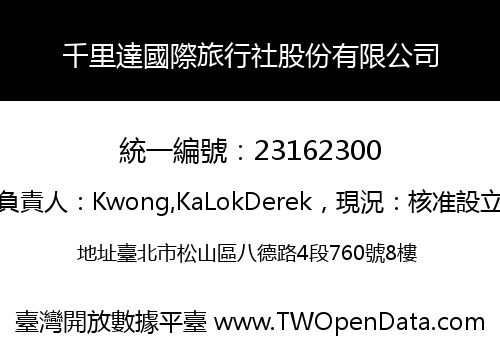 千里達國際旅行社股份有限公司