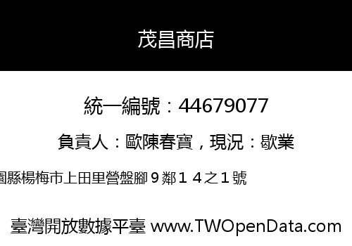 茂昌商店