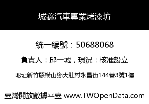 城鑫汽車專業烤漆坊