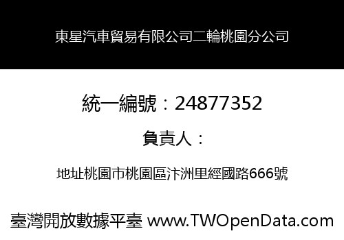 東星汽車貿易有限公司二輪桃園分公司