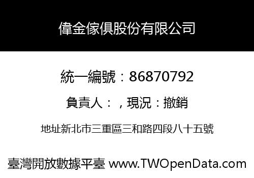 偉金傢俱股份有限公司