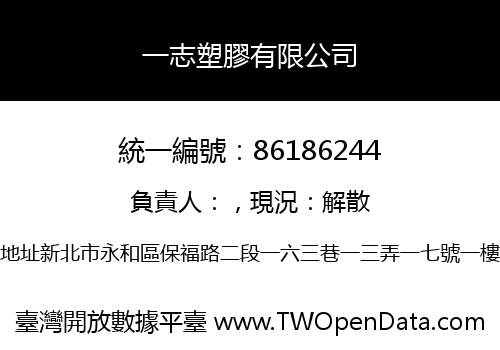一志塑膠有限公司