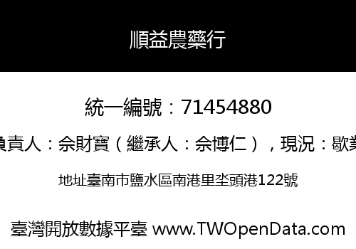 順益農藥行