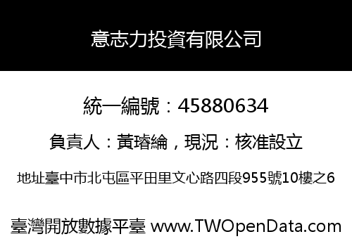 意志力投資有限公司