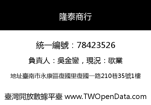 隆泰商行