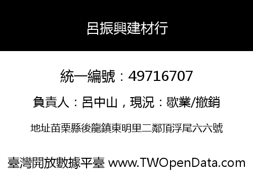 呂振興建材行