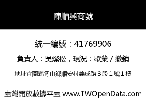 陳順興商號