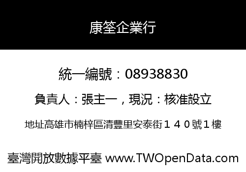 康筌企業行