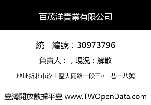 百茂洋實業有限公司