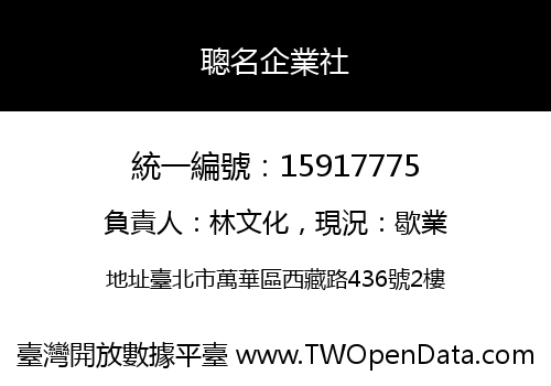 聰名企業社