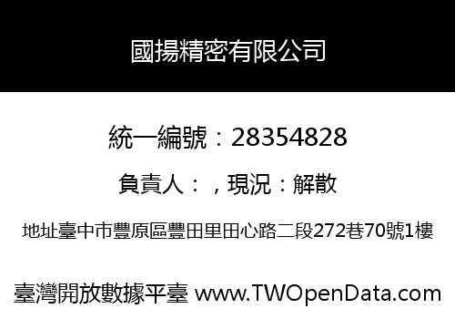 國揚精密有限公司