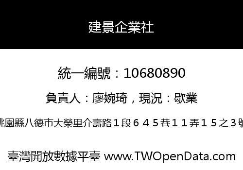 建景企業社