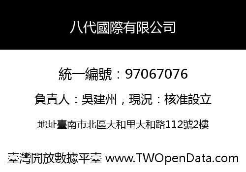 八代國際有限公司