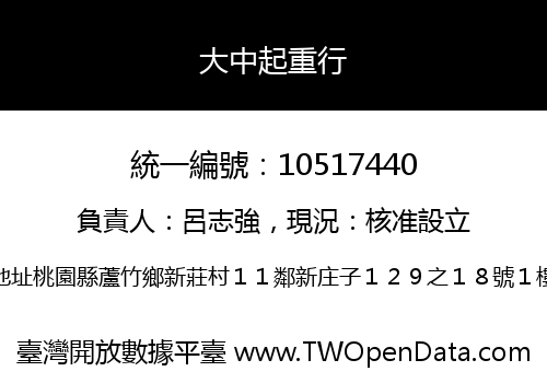 大中起重行