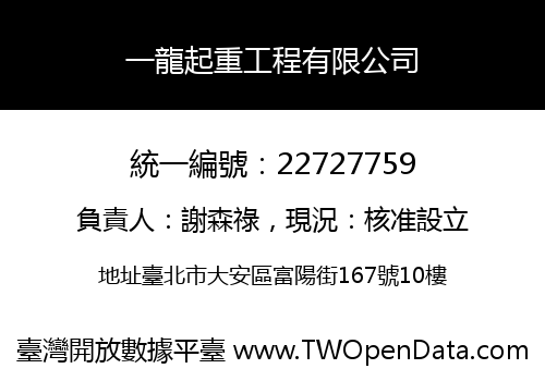 一龍起重工程有限公司