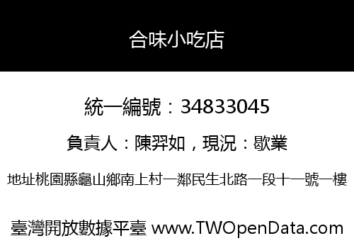 合味小吃店
