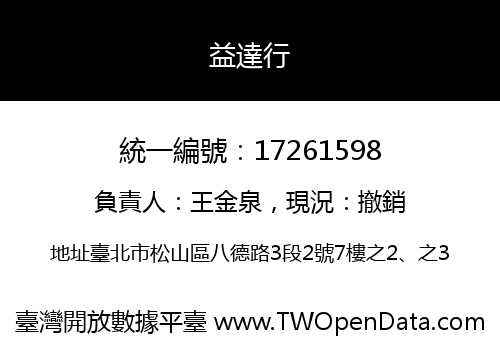 益達行
